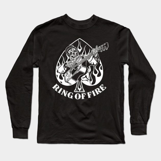 Ring of Fire Long Sleeve T-Shirt by CosmicAngerDesign